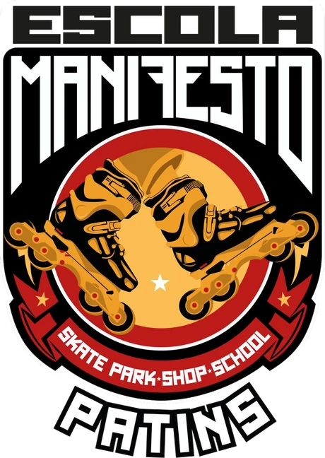 Emblema Escola Manifesto Patins